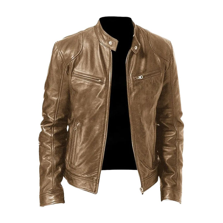 Harlan | Classic Leather Jacket
