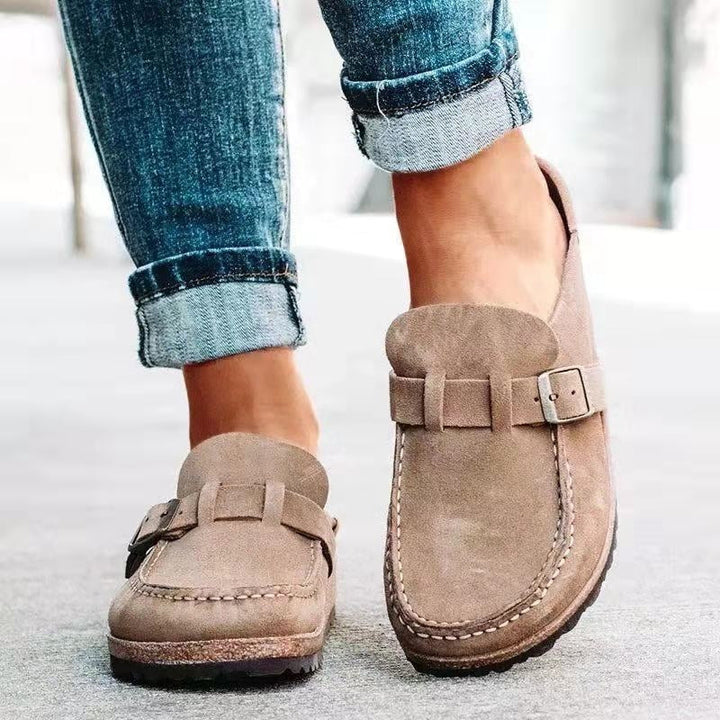 June | Women's Orthopedic Suede Slip-On Shoes