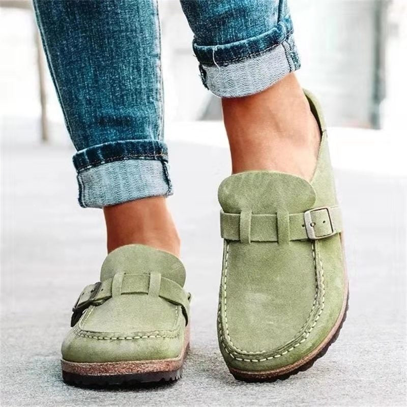 June | Women's Orthopedic Suede Slip-On Shoes