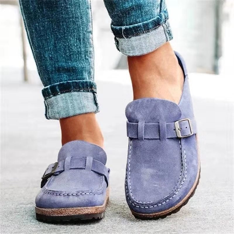 June | Women's Orthopedic Suede Slip-On Shoes