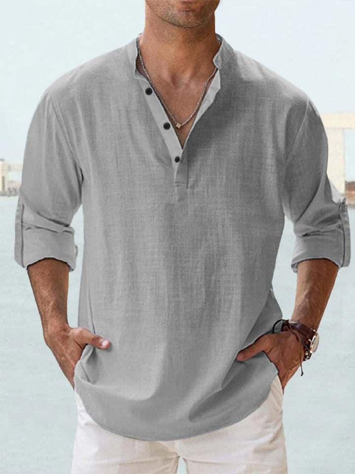 Beckett | Breathable Linen Summer Shirt