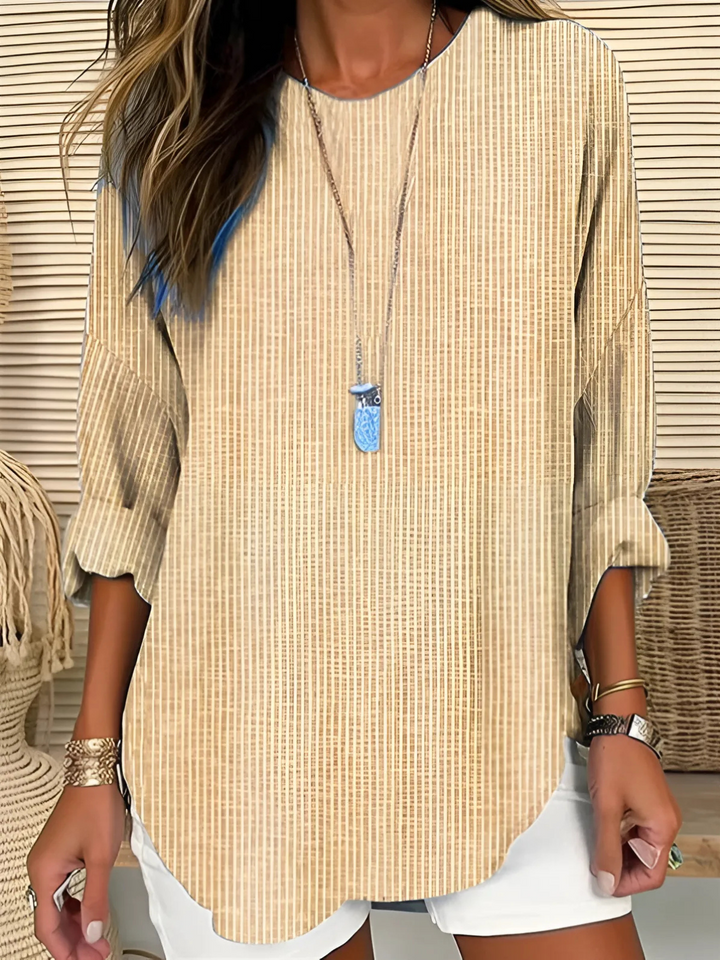 Classic Striped Blouse