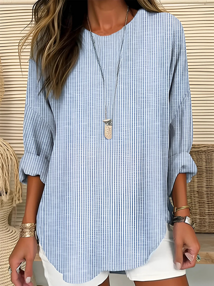 Classic Striped Blouse
