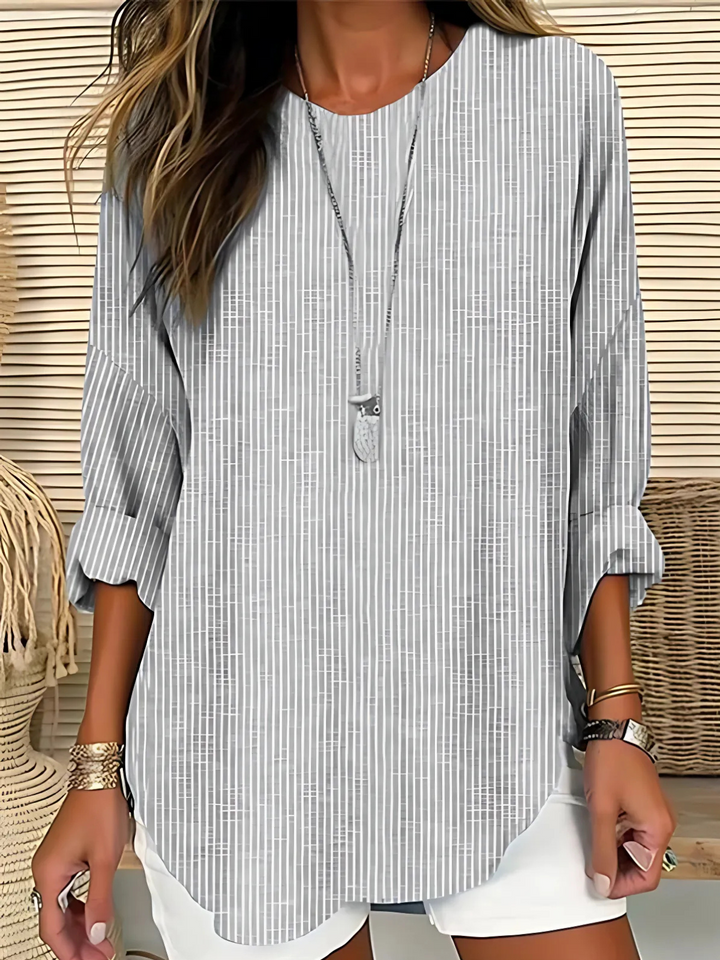 Classic Striped Blouse
