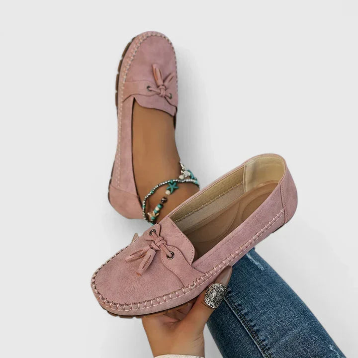 Women’s Orthopedic Slip-On Loafers – Supportive Everyday Walking Shoes