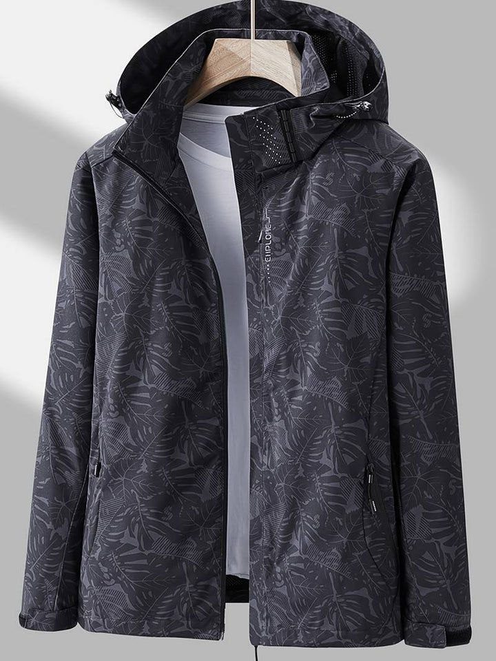 Andrew Waterproof Men’s Jacket – Elegant & Breathable Windbreaker for All Seasons
