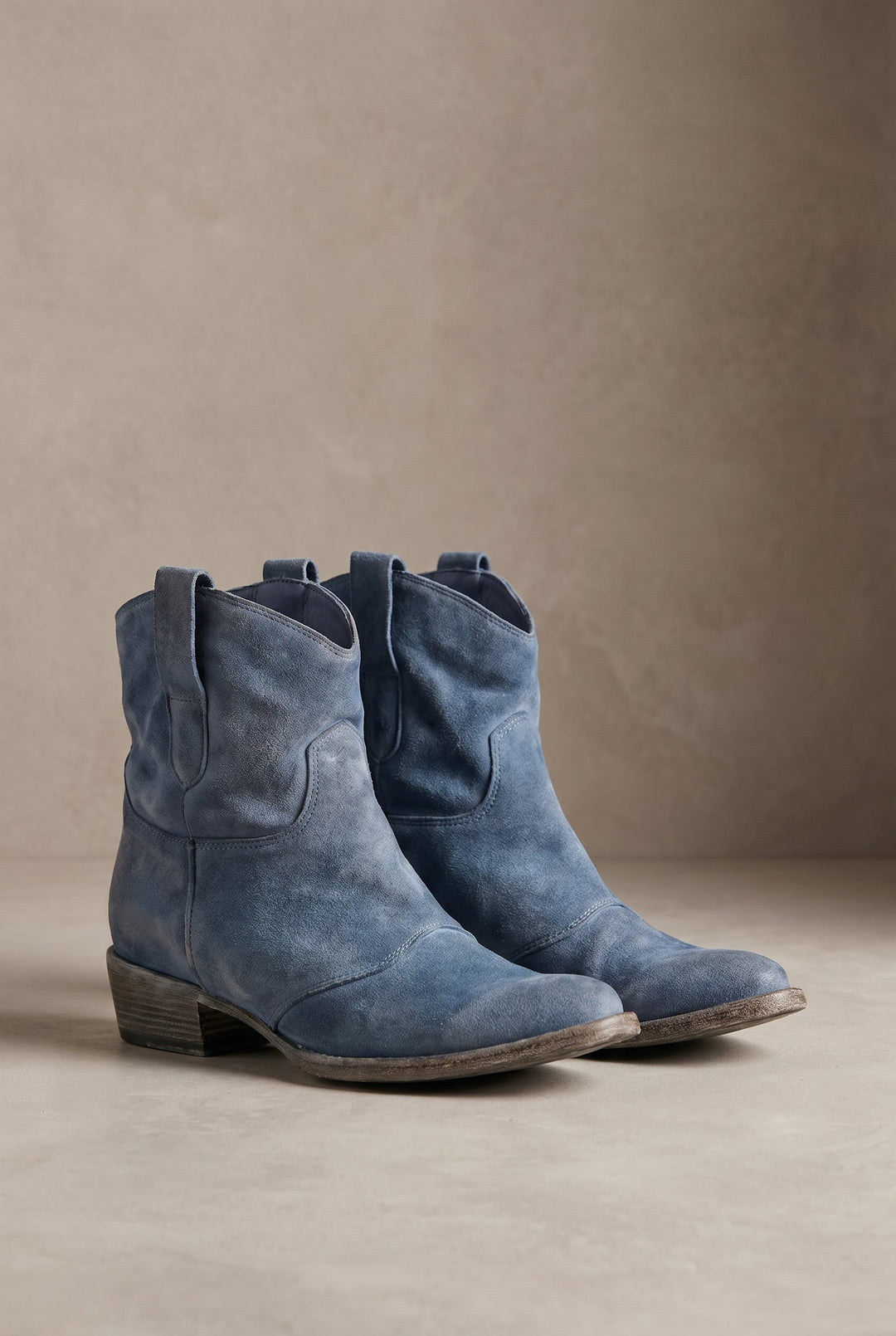 Virexa | Western Ankle Boots Vintage Modern Edge